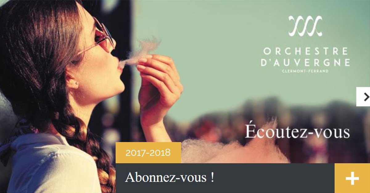 DBM_tweets's tweet photo. 🎵Ouverture de la billetterie pour les abonnements de la saison 2017-2018 de notre partenaire @OrchAuvergne ➡️ https://t.co/LFsyLeCa6g https://t.co/Uj5QqBl5Y5