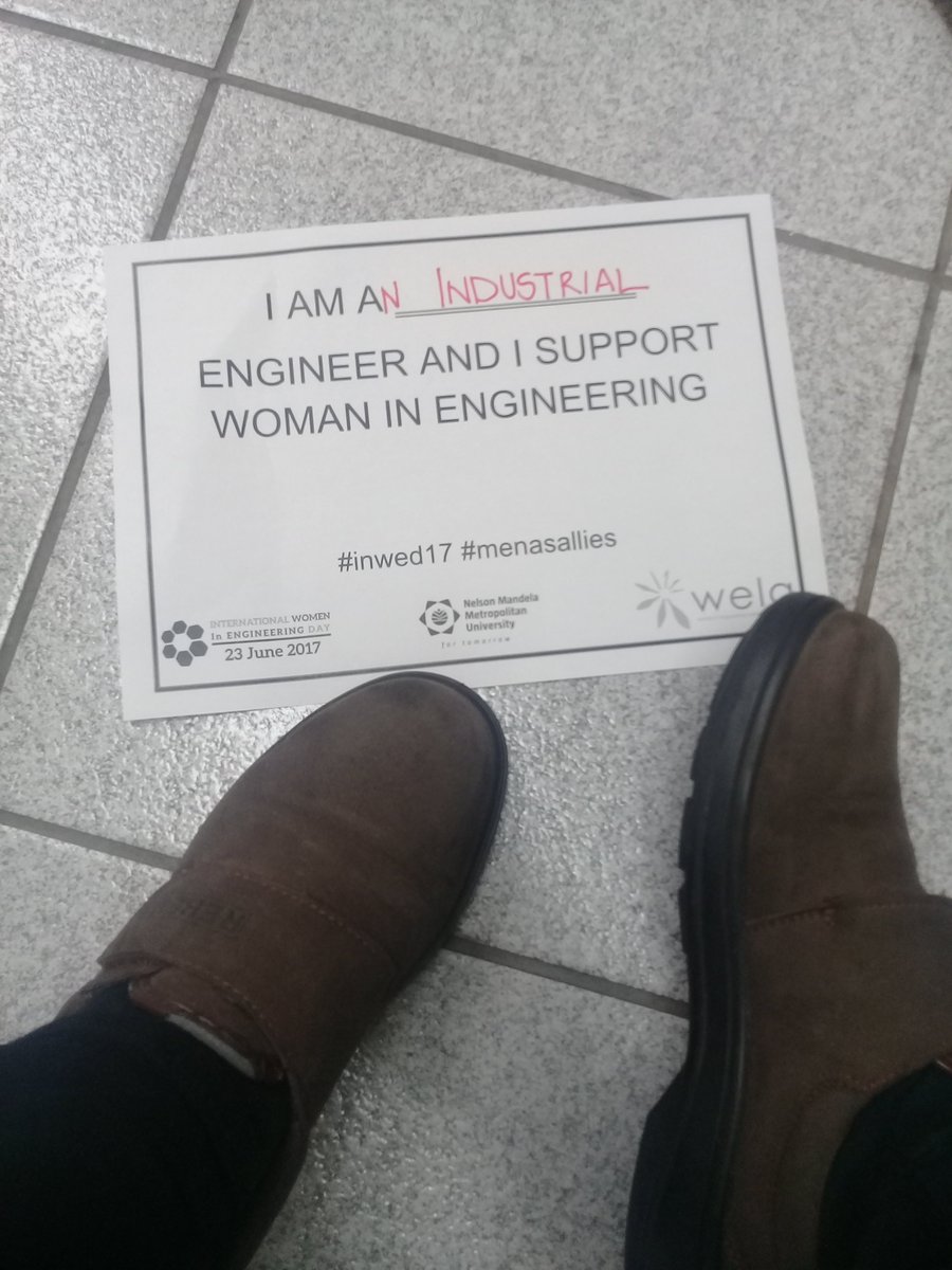 NMMU_IE's tweet photo. "I didn’t choose Industrial Engineering it chose me, because of my passion for improvement and innovation." Oratile Ratshweunyana @INWED1919 https://t.co/7rmdnbN6mE