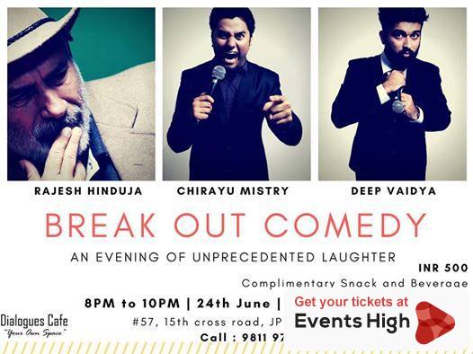 eventshighapp's tweet photo. #Bangalore
Get ready for #WeekendFun #ComedyShow! #BreakOutComedy at @Dialoguescafe JP Nagar, Tomorrow 8PM
Bookings: https://t.co/p5cXhWT6L8 https://t.co/9V8D1BRkWK