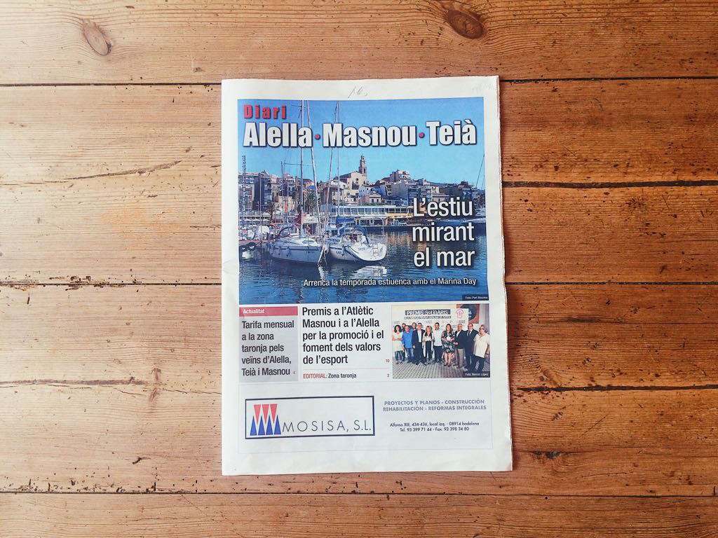 PortMasnou's tweet image. El @PortMasnou en portada al @DiaridAlella 
goo.gl/L98obJ