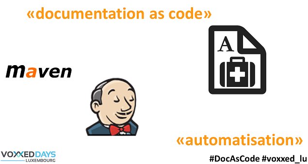 j2r2b's tweet image. #voxxed_lu you can find my slides "Documentation as code: contrôler la qualité !" on slideshare slideshare.net/jmini/20170622… #DocAsCode