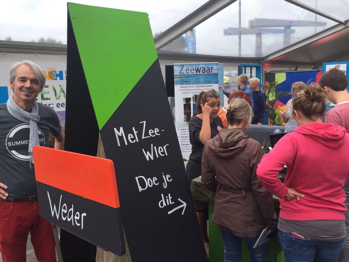 WederNU's tweet photo. Wat een drukte op ons @SummerLabb paviljoen tijdens Sail Den Helder! https://t.co/p96kVBfuT4
