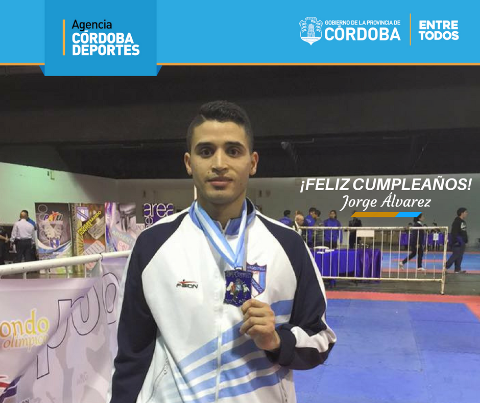 DeportesCba's tweet photo. En el día de su cumpeaños, @DeportesCba saluda a @jorgealvareztkd destacado taekwondista de gran presente a nivel internacional https://t.co/RiiTPow3uA
