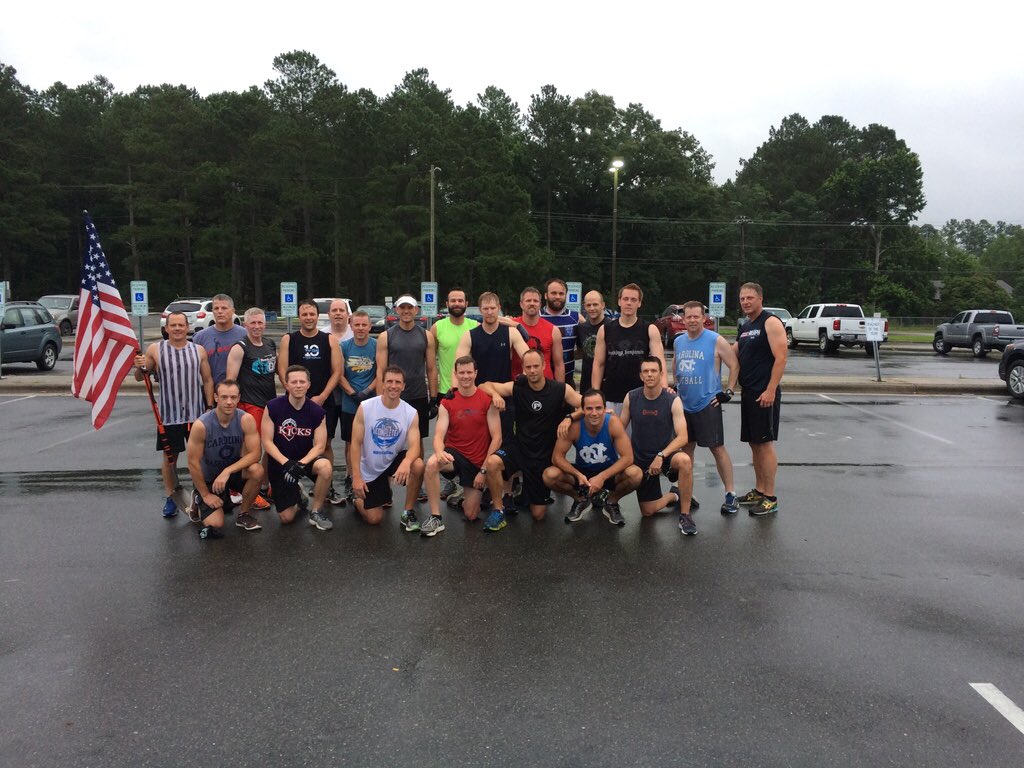 F3Churham's tweet photo. 23 PAX went #sleevelessforCheech, plus "Rock Steady" Elliott (our photographer) at Falcon https://t.co/cmlGP7f7Mw