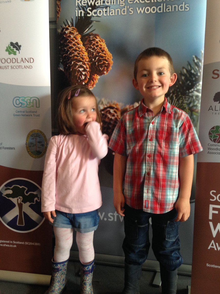 forestsandwood's tweet image. Donald &amp;amp; Cara bringing the average age down considerably at Scotland's Finest Woods Awards #rhs2017