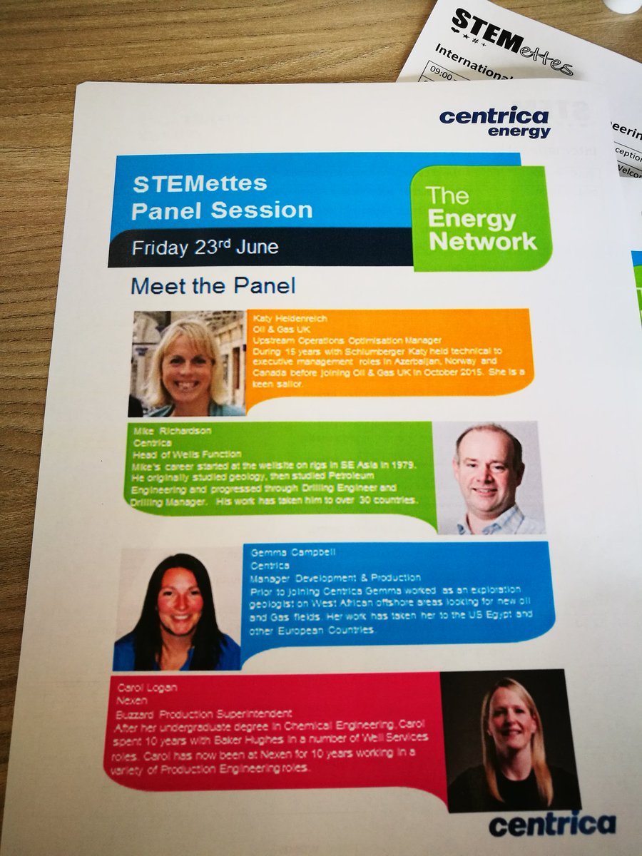Stemettes's tweet photo. What is the common #career thread for all our @centricaplc #INWED17 panelists - #teamspirit #travelopportunities #amazingpay #problemsolving https://t.co/UO5NyVeTs0