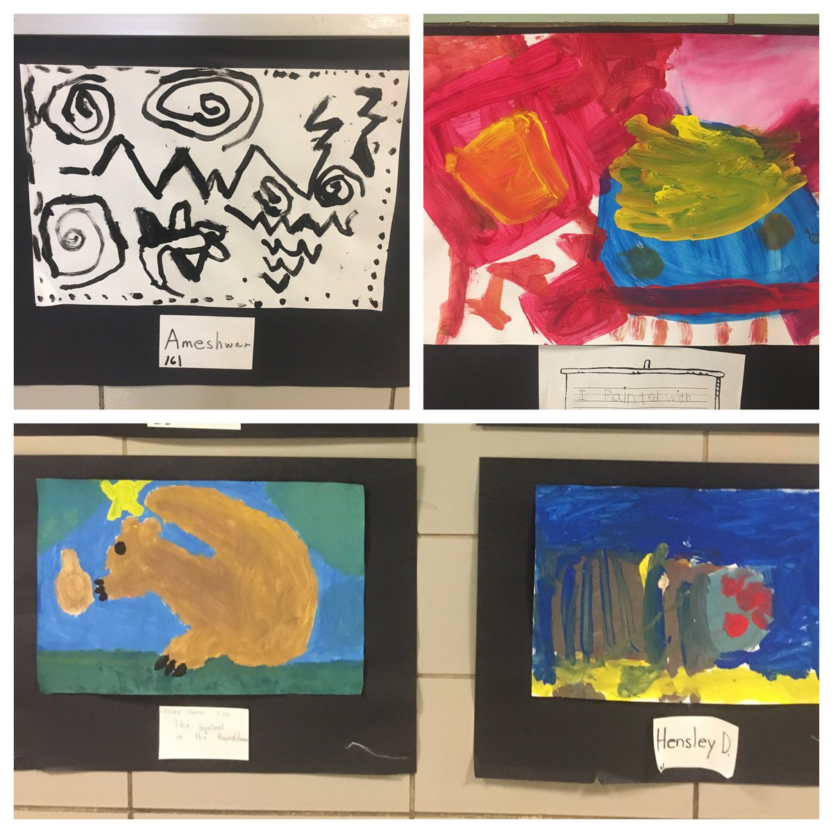PS62ChesterPark's tweet photo. Some of our amazing art work from K-2 studio in the school program #artist #PS62Q https://t.co/RXyesy557C