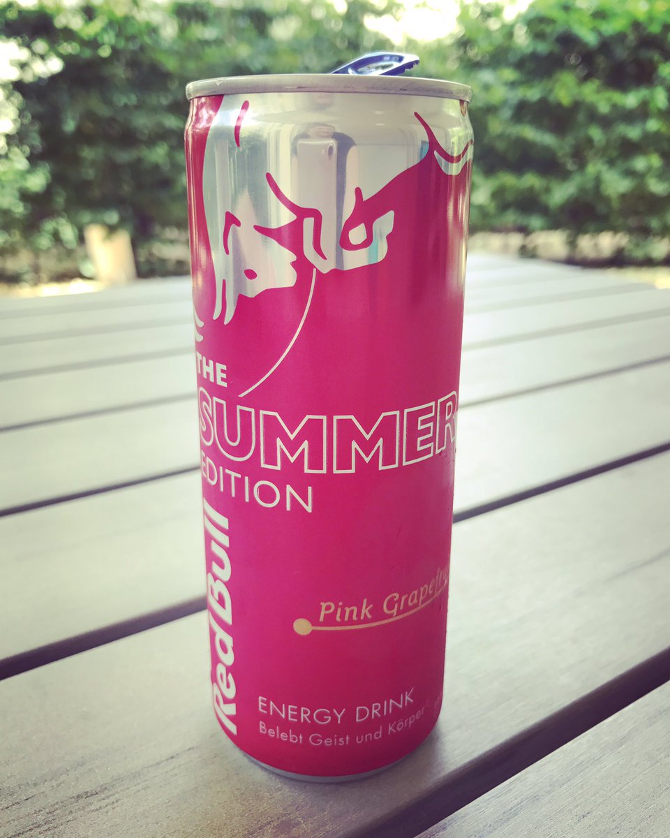ninatoller's tweet photo. Usually I don't like @redbull. But this #SummerEdition is really yummy 😋 go, pink grapefruit!

#energy #energydrink #wings #happygrading https://t.co/tMZzuPsUp3