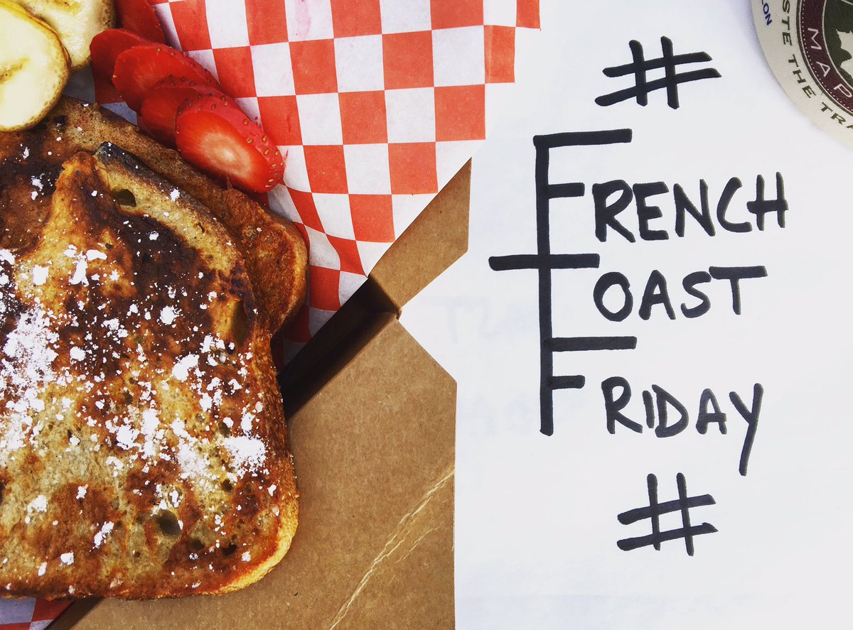PublicToGo's tweet image. It's #FrenchToastFriday in Larkin Square cause we're adults and we do what we want! #publicespresso #public2go