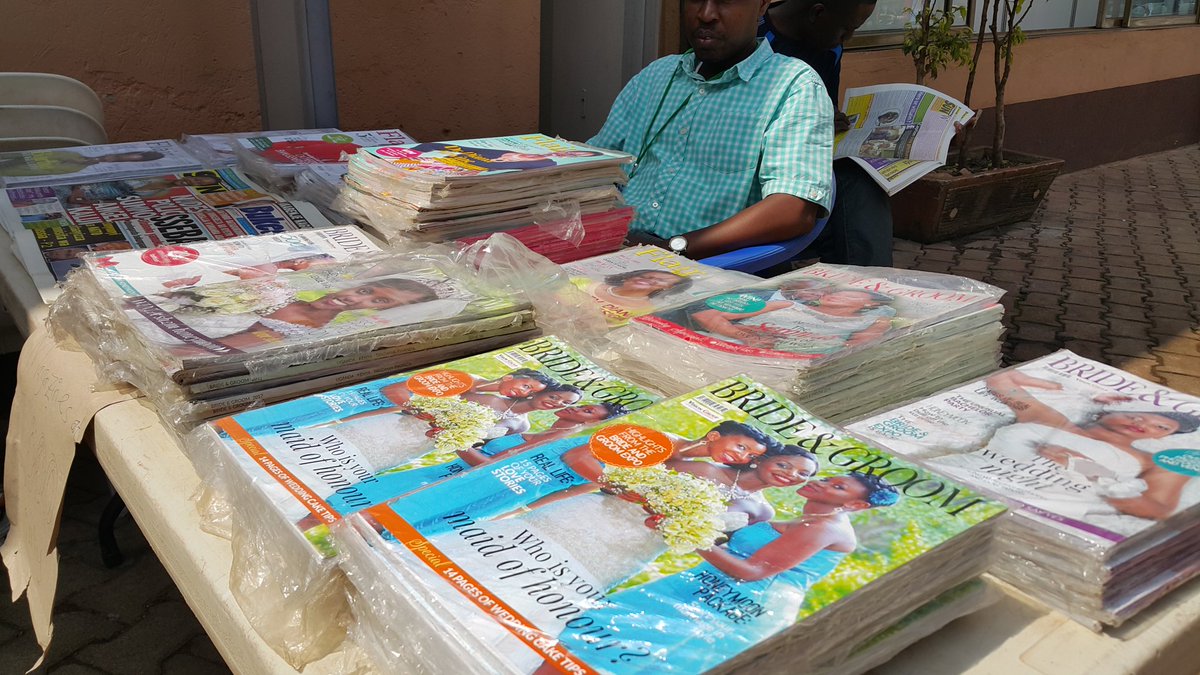 BrideGroomExpo's tweet photo. The Latest Editions of both the @Bride_GroomUG Magazines &amp; @FlairforHer Magazines are available at the #BGExpo2017 Exhibition.
Cc. @JoeKats1 https://t.co/3aka4E7KBK
