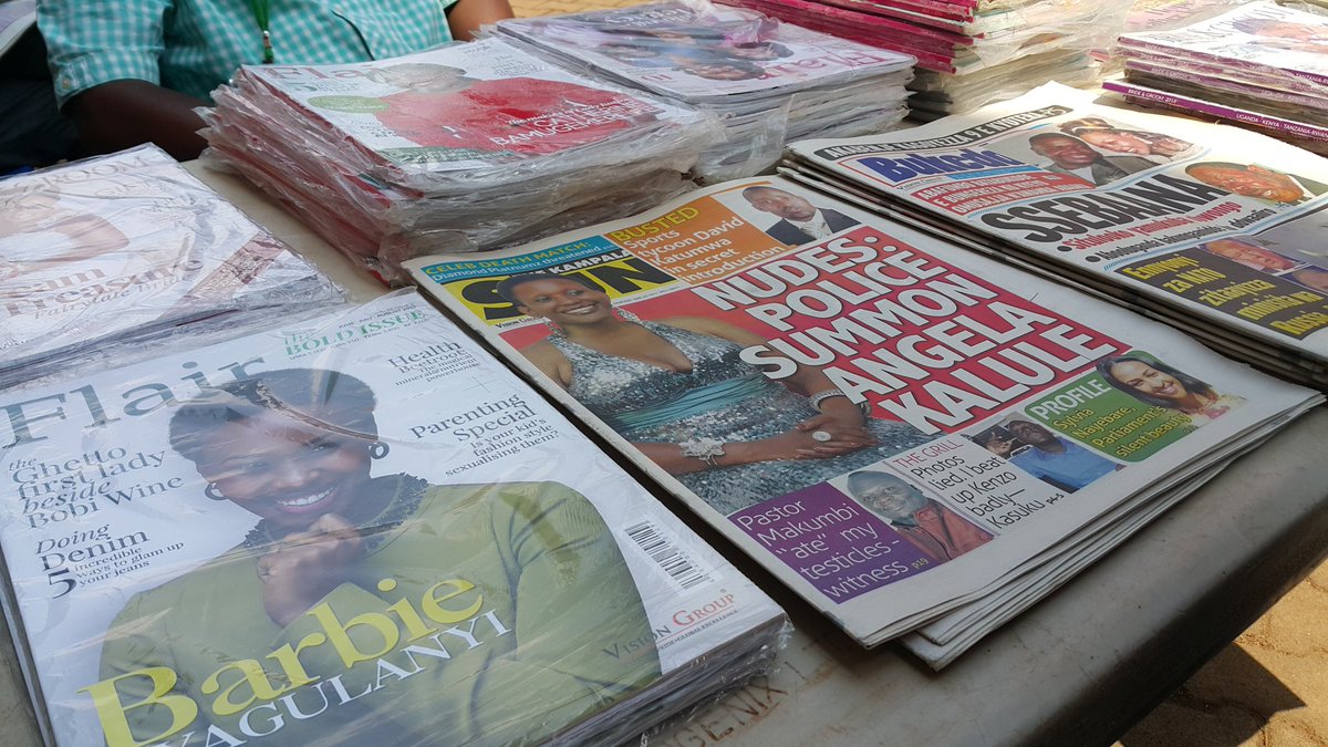 BrideGroomExpo's tweet photo. The Latest Editions of both the @Bride_GroomUG Magazines &amp; @FlairforHer Magazines are available at the #BGExpo2017 Exhibition.
Cc. @JoeKats1 https://t.co/3aka4E7KBK