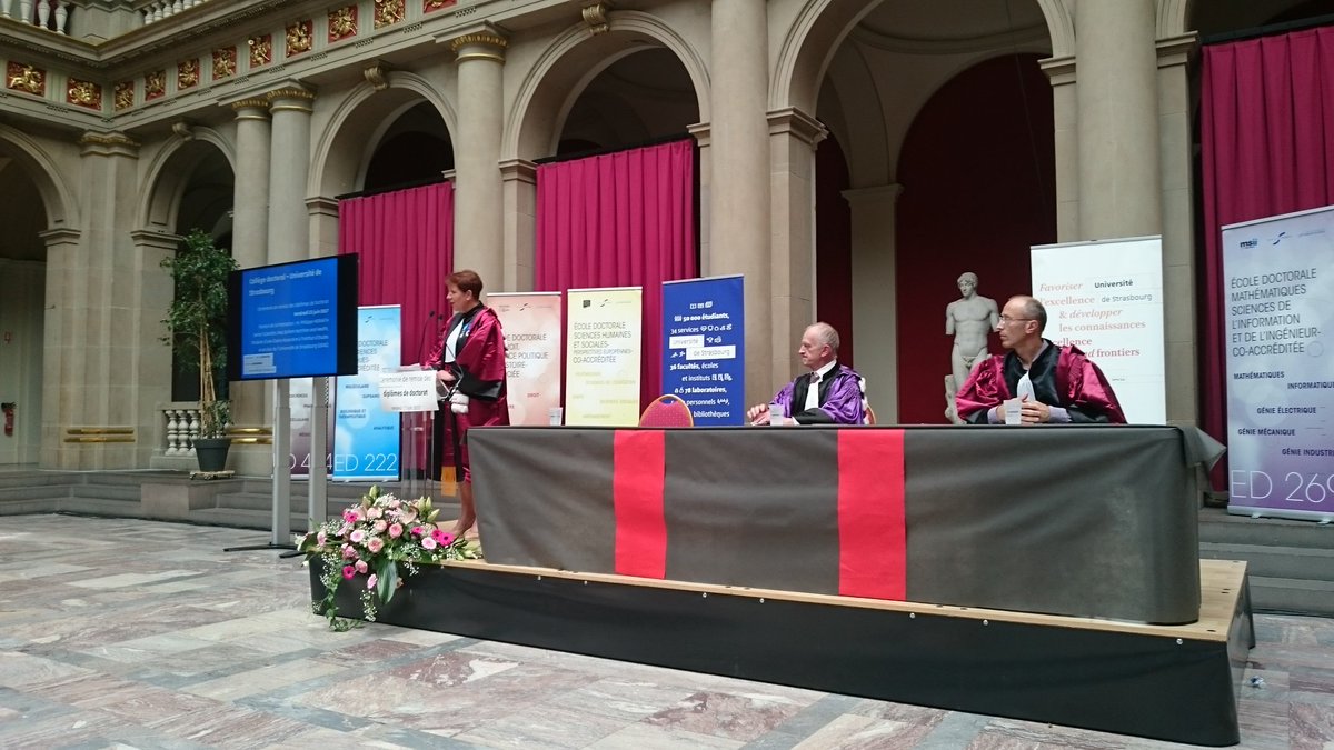 EDACournot's tweet photo. Discours C. Florentz VP Recherche @unistra #crd2017 doctorat https://t.co/V0nBL2DOSB