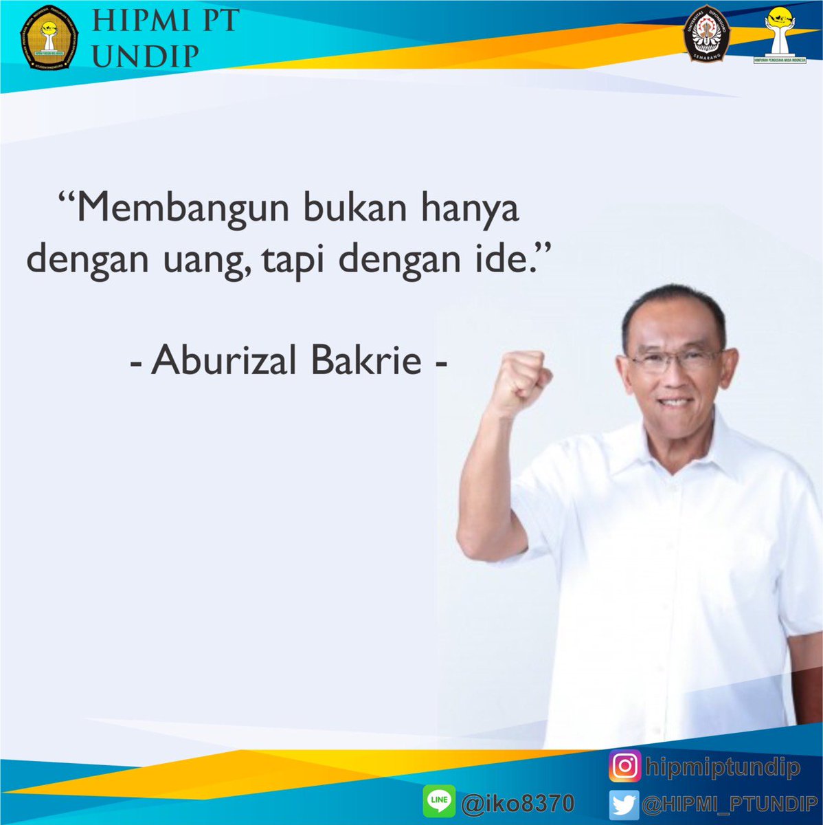 "Membangun bukan hanya dengan uang, tapi dengan ide"

Sumber : civimi.com/tips/3-modal-p…

PEJUANG? PENGUSAHA
PENGUSAHA? PEJUANG