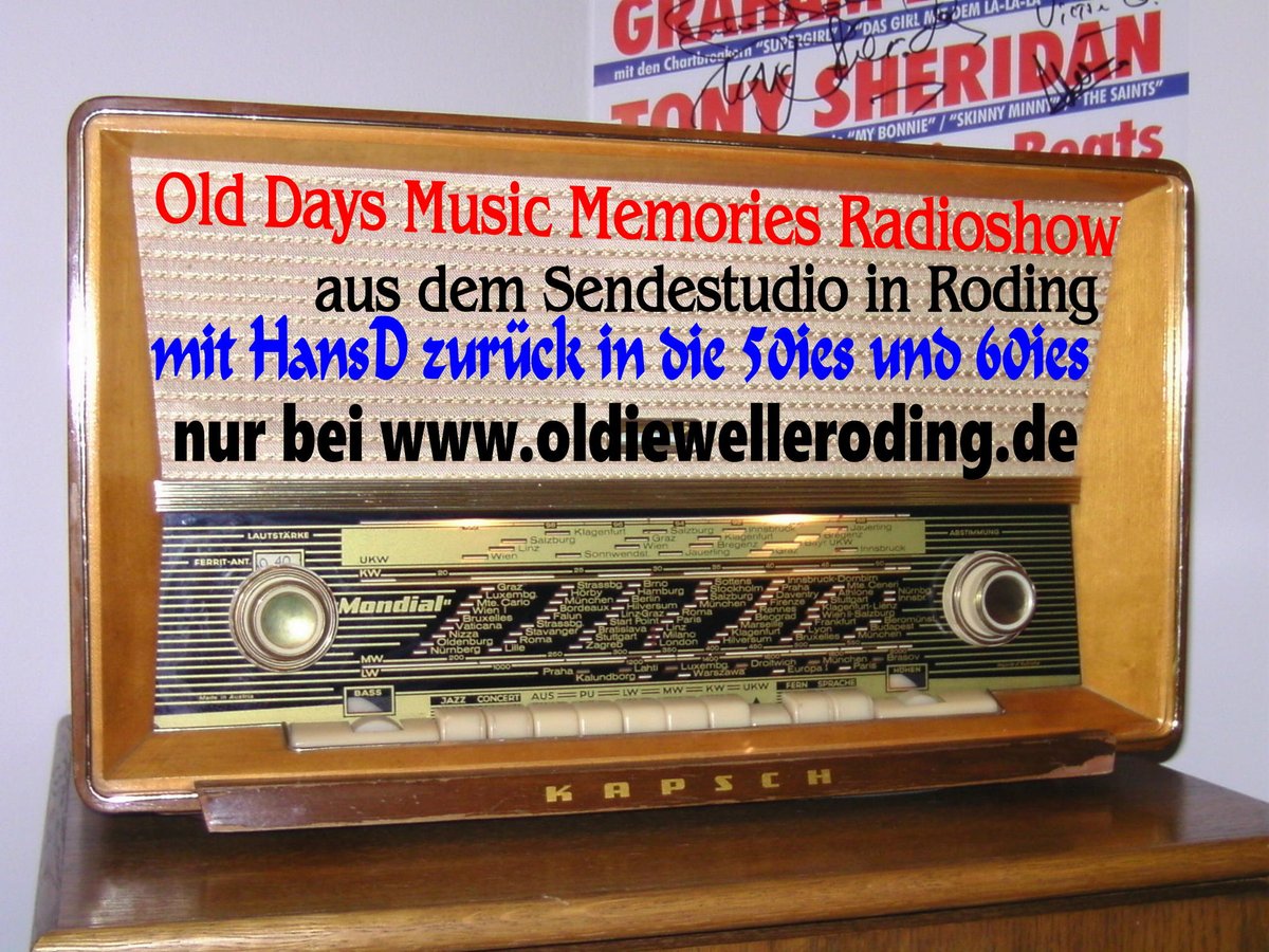 ModHansD's tweet image. Now "ONAIR" with best Oldies of the 50ies and 60ies, tune in on:
ttstation.com/214129-oldiewe…