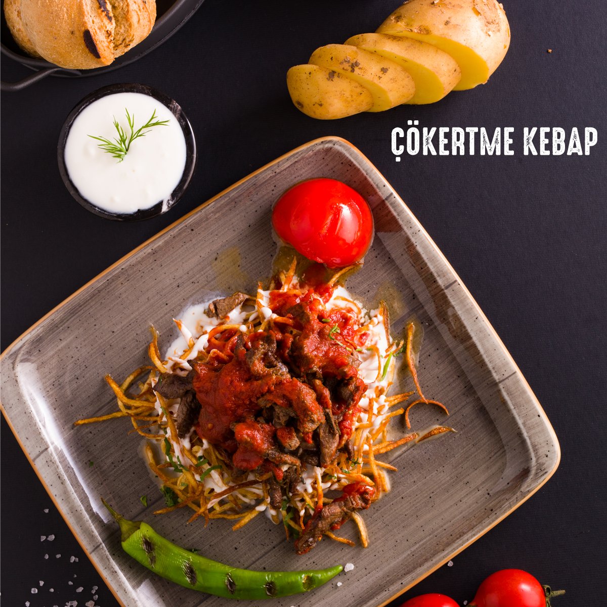 LoungeOtto's tweet photo. Cuma gününe yakışan lezzet tabii ki “Çökertme Kebap”. #ottolounge https://t.co/9DAyxojtYG