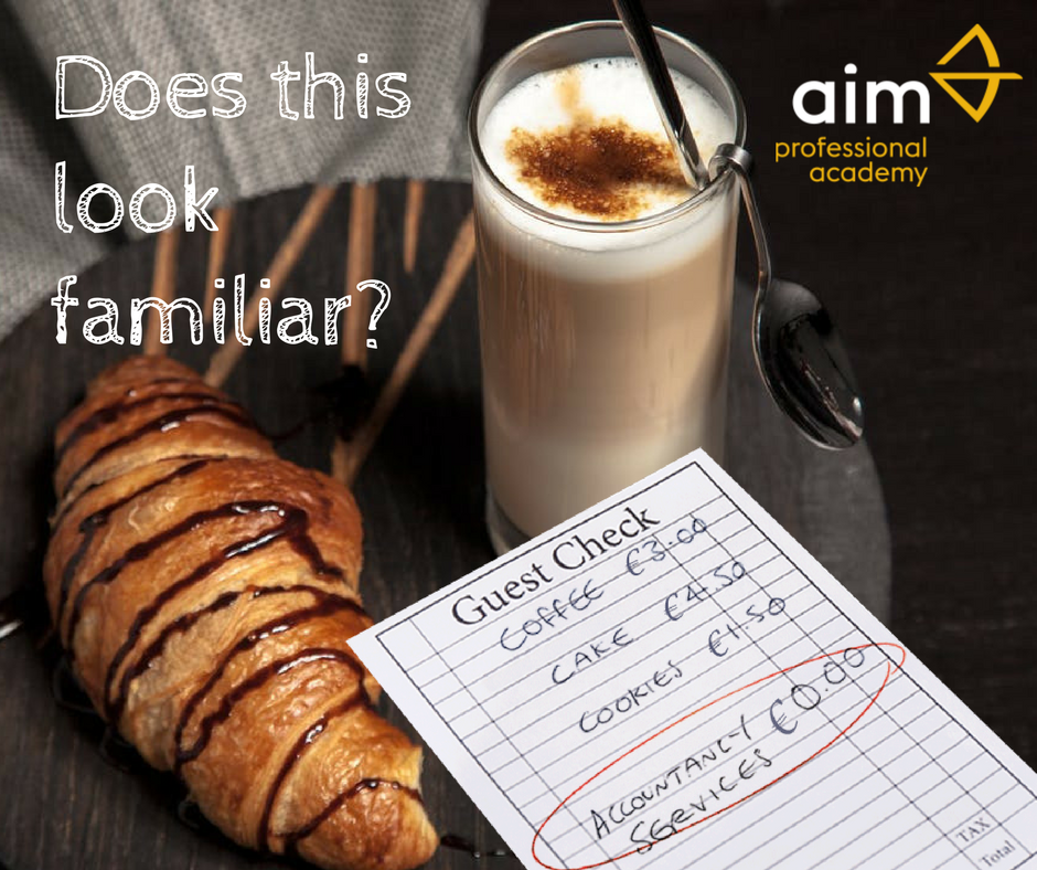 AIM4Pro's tweet photo. #TheLifeofAnAccountant = when your friends constantly make you work out the bill @ the end of the meal...#FunnyFridays w/ @AIM4Pro https://t.co/KKJX3sF0uS