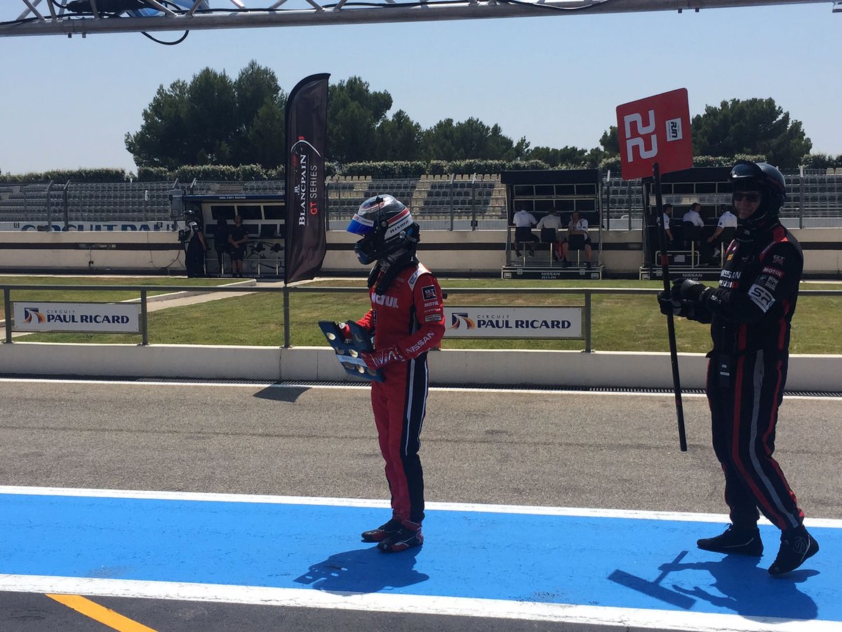 NISMO's tweet photo. Time for @GTAcademy @Nissan_Aus ace @mattsimmons08 to get his first laps today at @PaulRicardTrack
⏱️ https://t.co/Qu2dCEIbq7  #NISMOnation https://t.co/kgEwbop1Rw