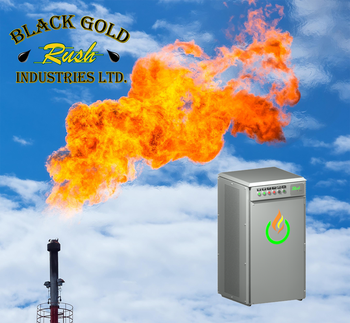 MEC_Stirling's tweet photo. This year BGRI presents BGR Rush Power a new product that together with the Microgen Stirling Unit converts waste gas into energy. https://t.co/ffZVyZs8oQ