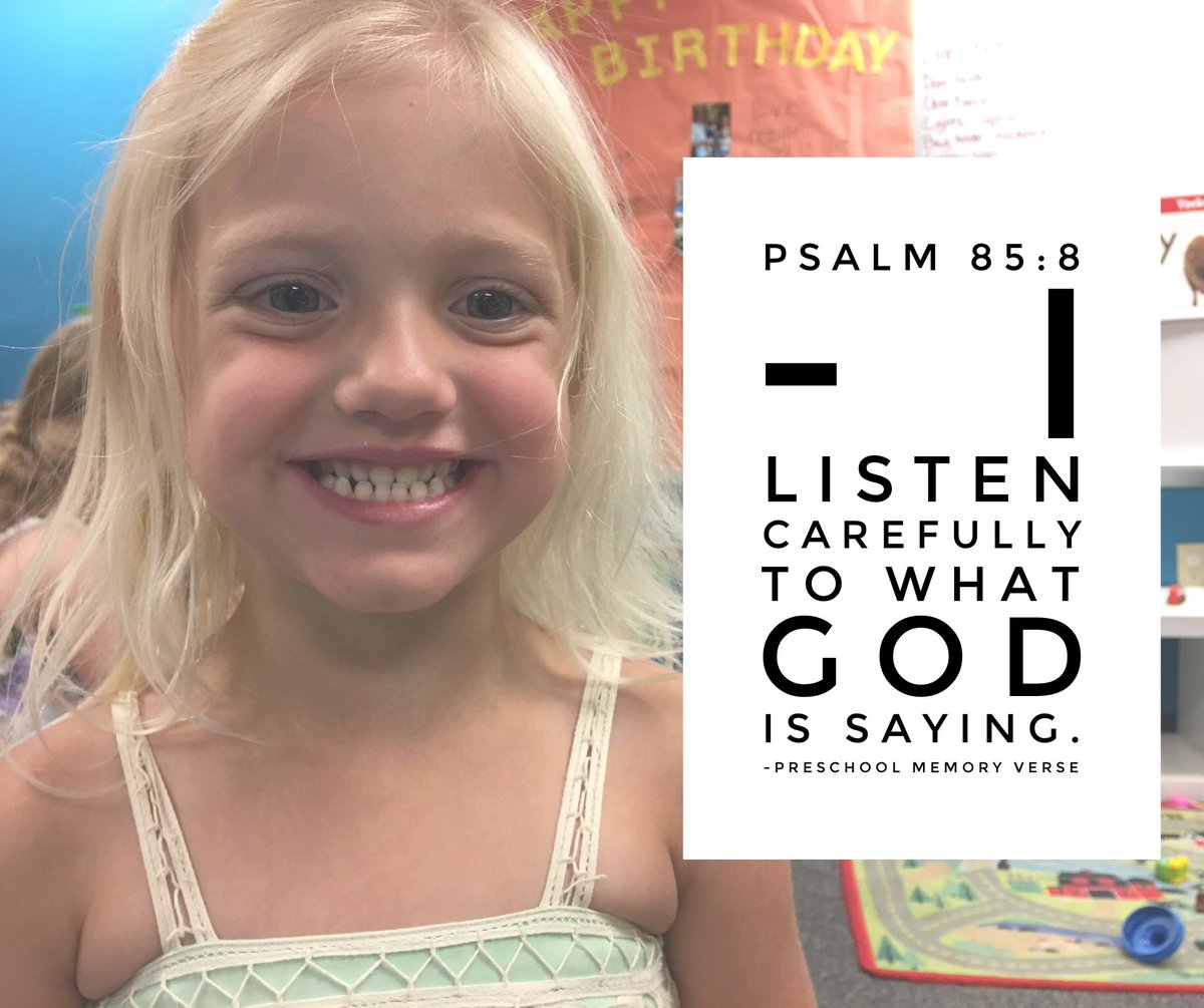 wearerckids's tweet photo. Help your child learn this weeks Preschool Memory Verse! #iamfacm #wearercc https://t.co/g7nIx0eTCr