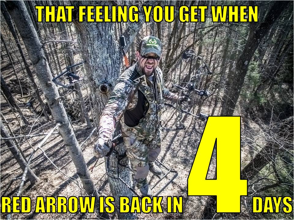 RETWEET if you're ready for ALL NEW EPISODES of Red Arrow!! Don't miss them starting next week on <a href="/OUTDChannel/">Outdoor Channel</a>!!