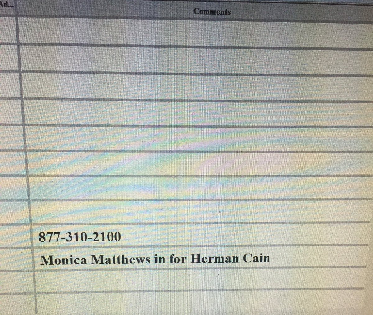 monicaonairtalk's tweet photo. THIS is happening now! @THEHermanCain 🇺🇸 https://t.co/kTpFRxUTLH