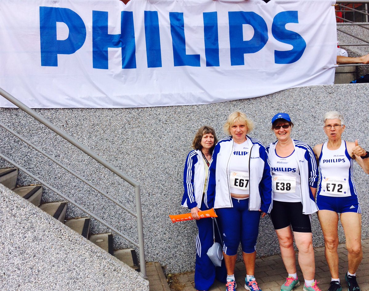 #Philips Hamburg present in Gent voor de bedrijfsspelen! <a href="/PhilipsNL/">Philips Nederland</a> present in Salzburg 2019