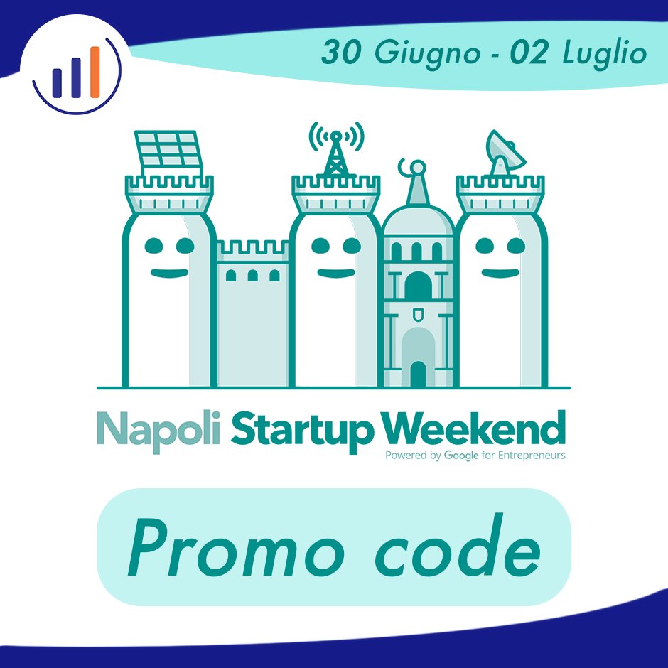 JEBSConsulting's tweet photo. Ultimi giorni!
Ancora non ti sei registrato a Napoli Startup Weekend? Contattaci per ricevere un codice sconto #KeepGrowingFast https://t.co/M9FSPDBrhT