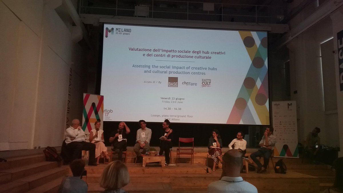 I progetti culturali sono processi, per questo il tempo è una variabile importante per la valutazione. Take your time! #artlab17