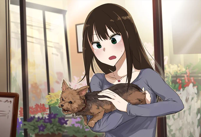 この右の部分に入る荒れるハナコ 