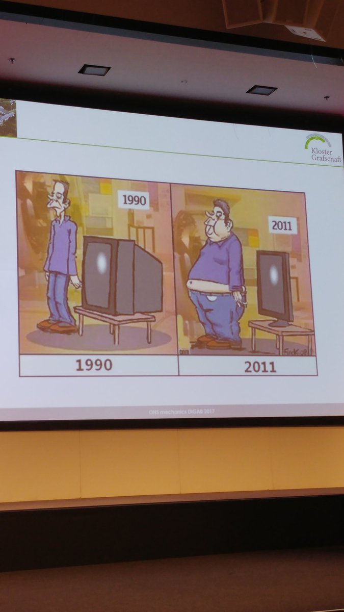 carlvanloey's tweet photo. Technical evolution and Obesity related in 1 cartoon .... Makes it very clear :) #DIGAB #OHS https://t.co/uT5hRnlH2t