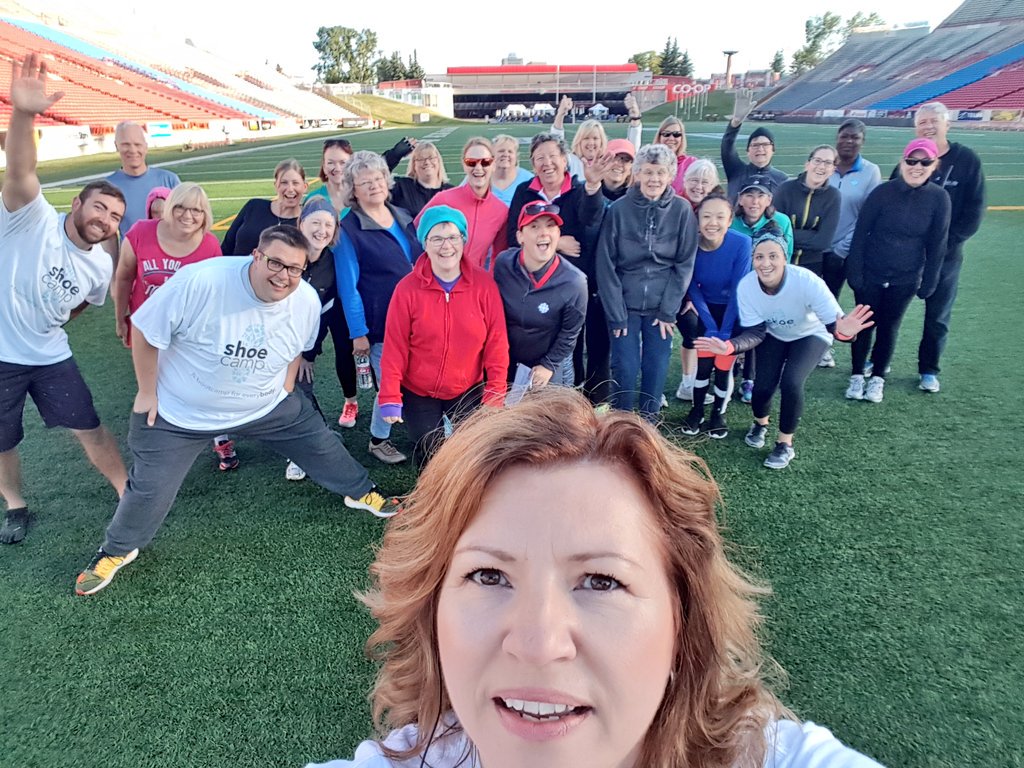 Here we go! #ShoeCamp 👟