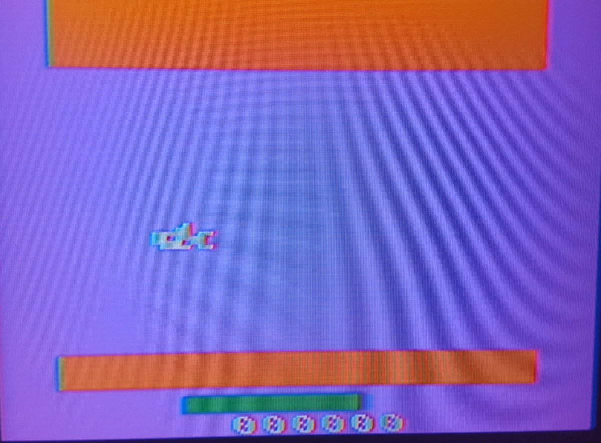 jttheninja's tweet photo. There's only one #shark game for me, and it's Hunger Shark for #Atari 2600! Omnomnomnom! #retrogaming #LongLiveAtari [] https://t.co/F7WttCAiVV