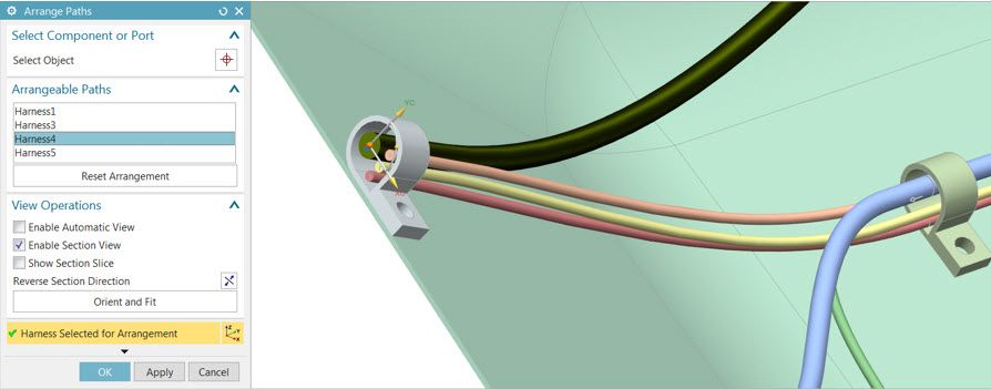 siemenssoftware's tweet image. If you&apos;ve ever struggled to arrange multiple harnesses in one clamp, we&apos;ve got good news for you! #NX #CAD ow.ly/q0Sa30ceGaV