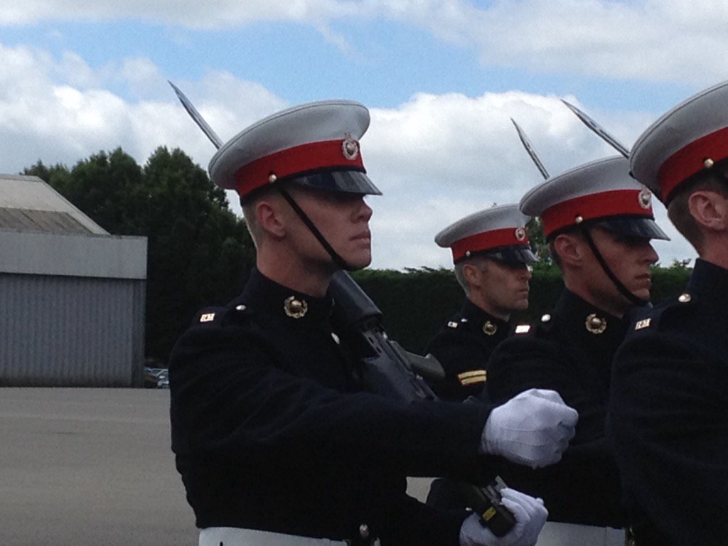 Very proud mum today, baby son is a Royal Marine and wins the Kings Badge &amp; Commando medal!