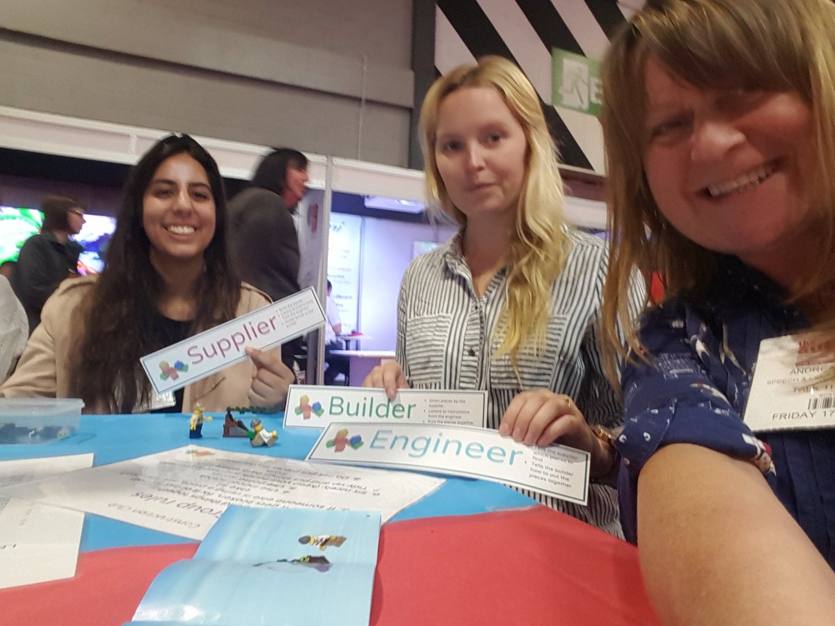 AndreaK108's tweet photo. Lego therapy at the Autism Show @talktherapySLT @Jade_SLT @Imantalktherapy #TheAutismShow https://t.co/jqPeKILS26