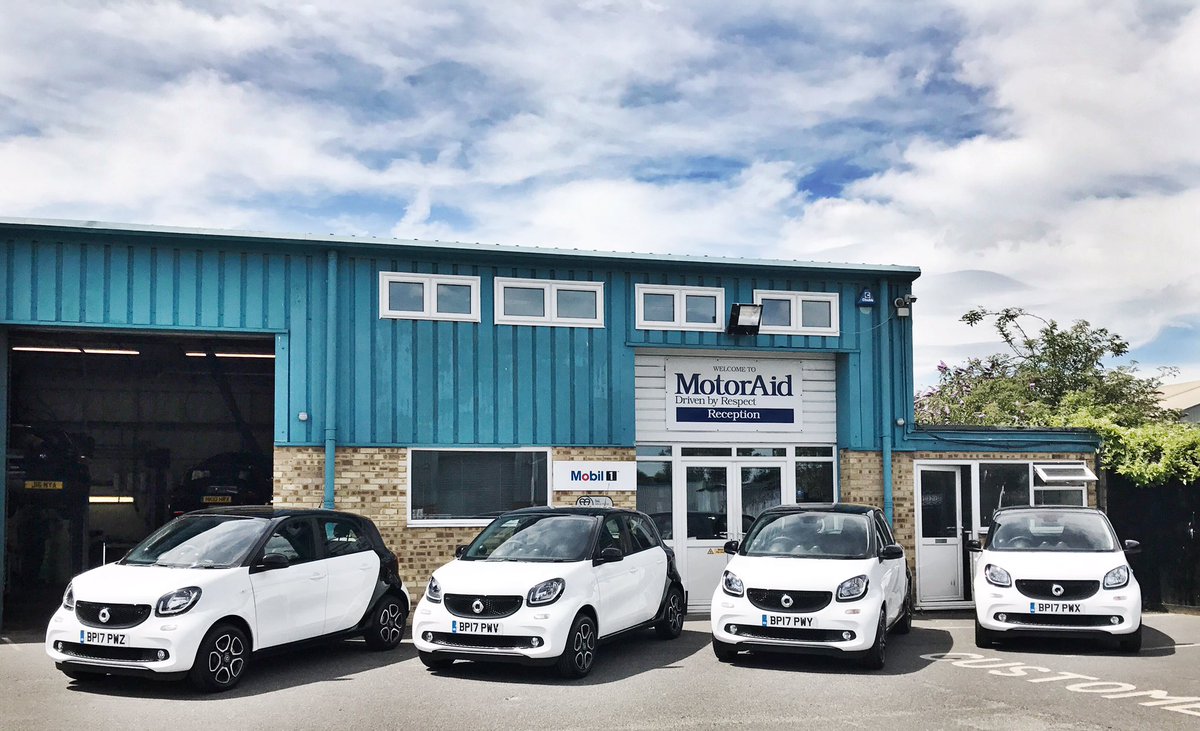 Brand new courtesy cars delivered this afternoon ready for our customers #motoraid