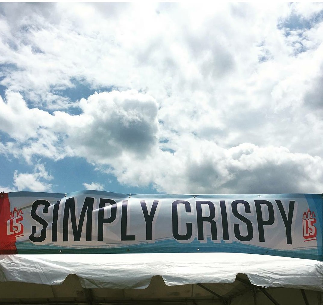 The crisp is real this weekend at <a href="/LakeShakeFest/">LakeShake Festival</a>.  Stop by our booth for our handmade pizza rolls and cookies and cream roll dessert
