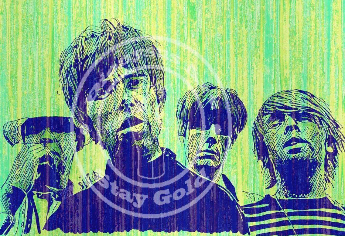 dionysusart's tweet image. #FeelGoodFriday with this amazing #competition! This #StoneRoses print could be yours! Simply #RT &amp;amp; #Follow to #win