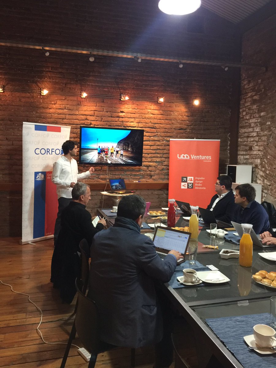 UDDVentures's tweet photo. Ya comenzó cometé final convocatoria #OpenStartup8 Mucha suerte a los 9 finalistas! #GranFinal @Corfo en @iF_ideasfactory @inria_chile https://t.co/qHDEiCSB4X