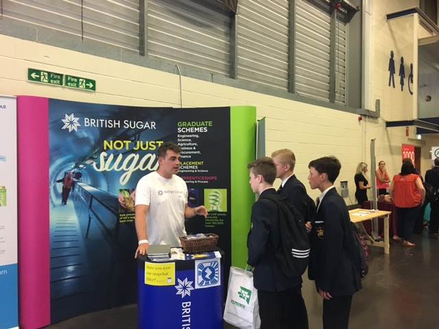 Join us <a href="/UK_Skills/">The Skills Service</a> #CareersShow today <a href="/EofEarena/">eofearena</a> (PE2 6HE) for 14-24 year olds in Peterborough. ow.ly/vDbw30cJXVp #BritishSugar