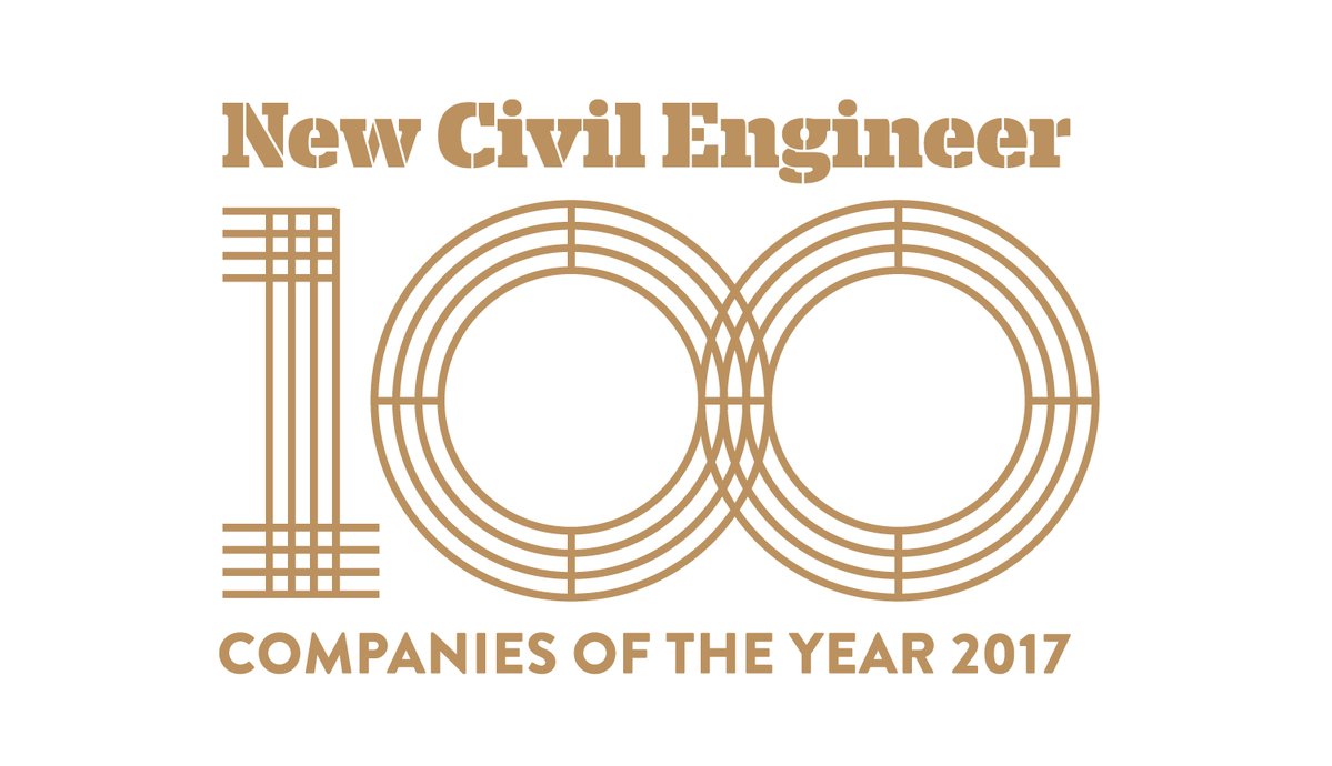 RSKGroup's tweet photo. Delighted to be ranked 35th in the 2017 #NCE100 list, climbing 49 places from last year @ncedigital #CivilEngineering https://t.co/6LSmFcjZh0