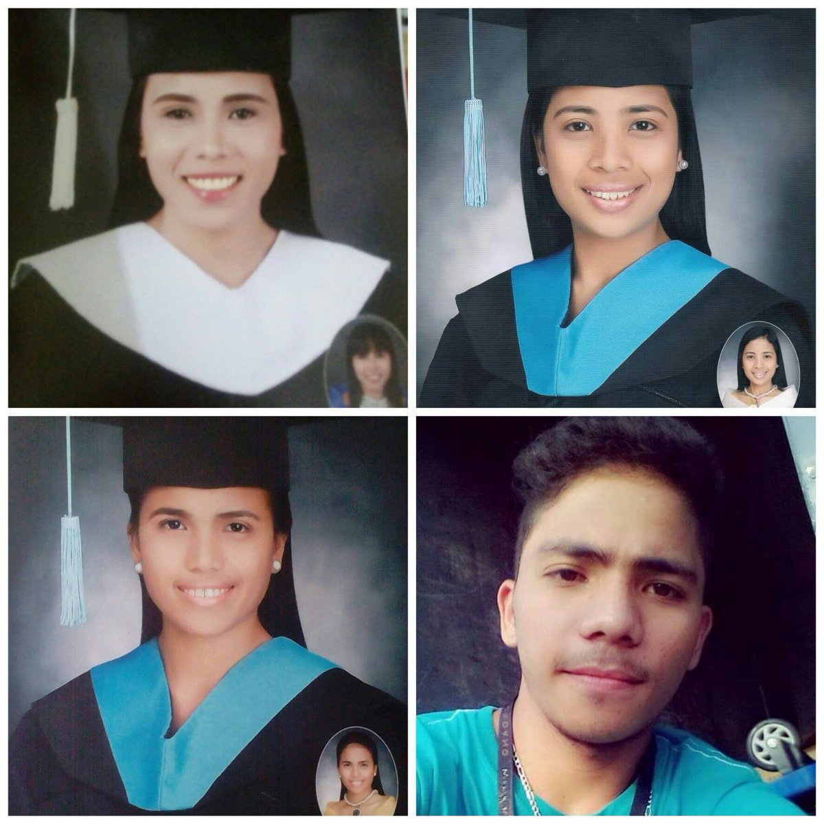 CombineCarol's tweet photo. My siblings and I.
#proudUccians #UCCGraduates
#UniversityOfCaloocanCity
#freeTuitionFee
#BachelorinElemEducation
#ABPolSci
#soonBSISgrad https://t.co/xCQdj8uqL9