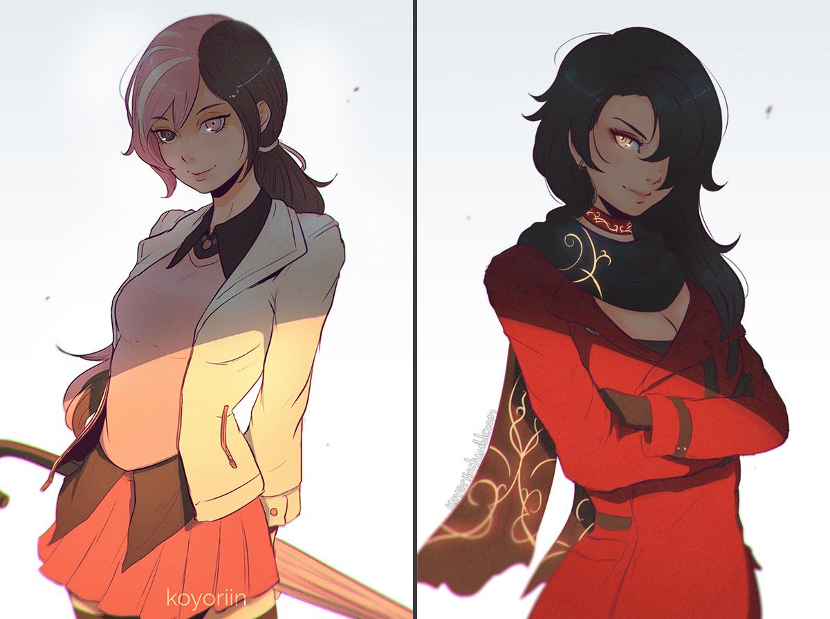 Koyorin Fanart Of Neo And Cinder From Rwby That I Did Last Year Koyorin Fanart Of Neo And Cinder From Rwby That I Did Last Year
