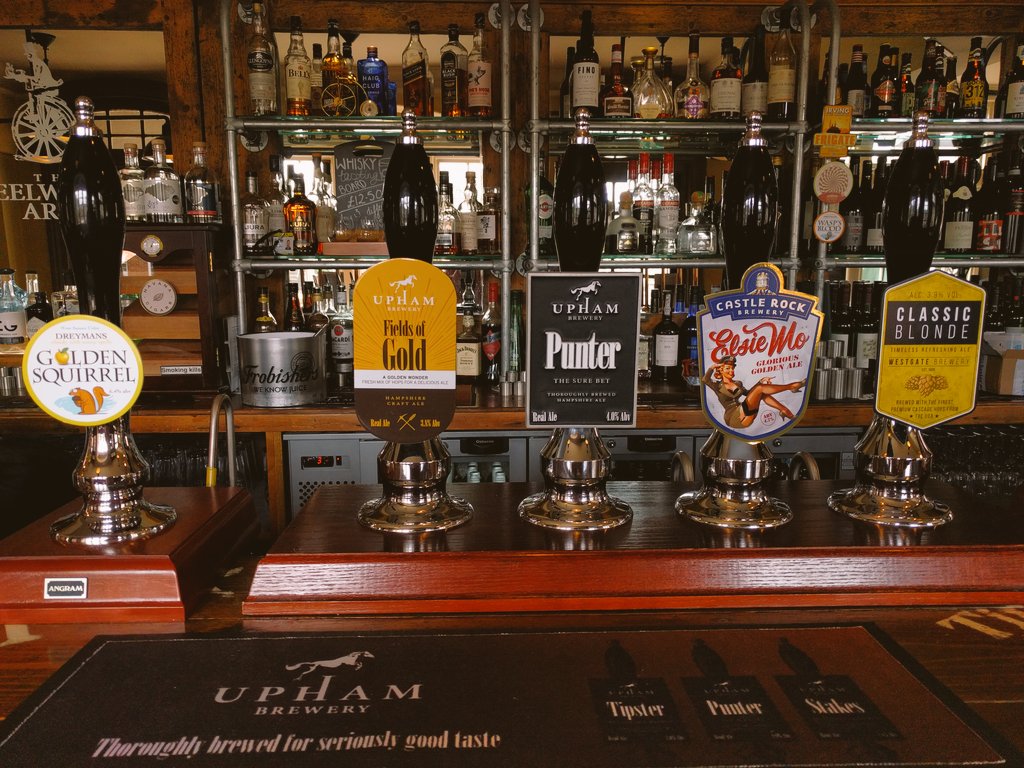 Wheelwright's Arms (@wheelshavant) on Twitter photo Our line up for the weekend. New on is a fantastic and locally produced cider, Golden Squirrel from Dreymans <a href="/CamraPortsmouth/">Portsmouth Camra</a> #LocAle #rugby Our line up for the weekend. New on is a fantastic and locally produced cider, Golden Squirrel from Dreymans <a href="/CamraPortsmouth/">Portsmouth Camra</a> #LocAle #rugby
