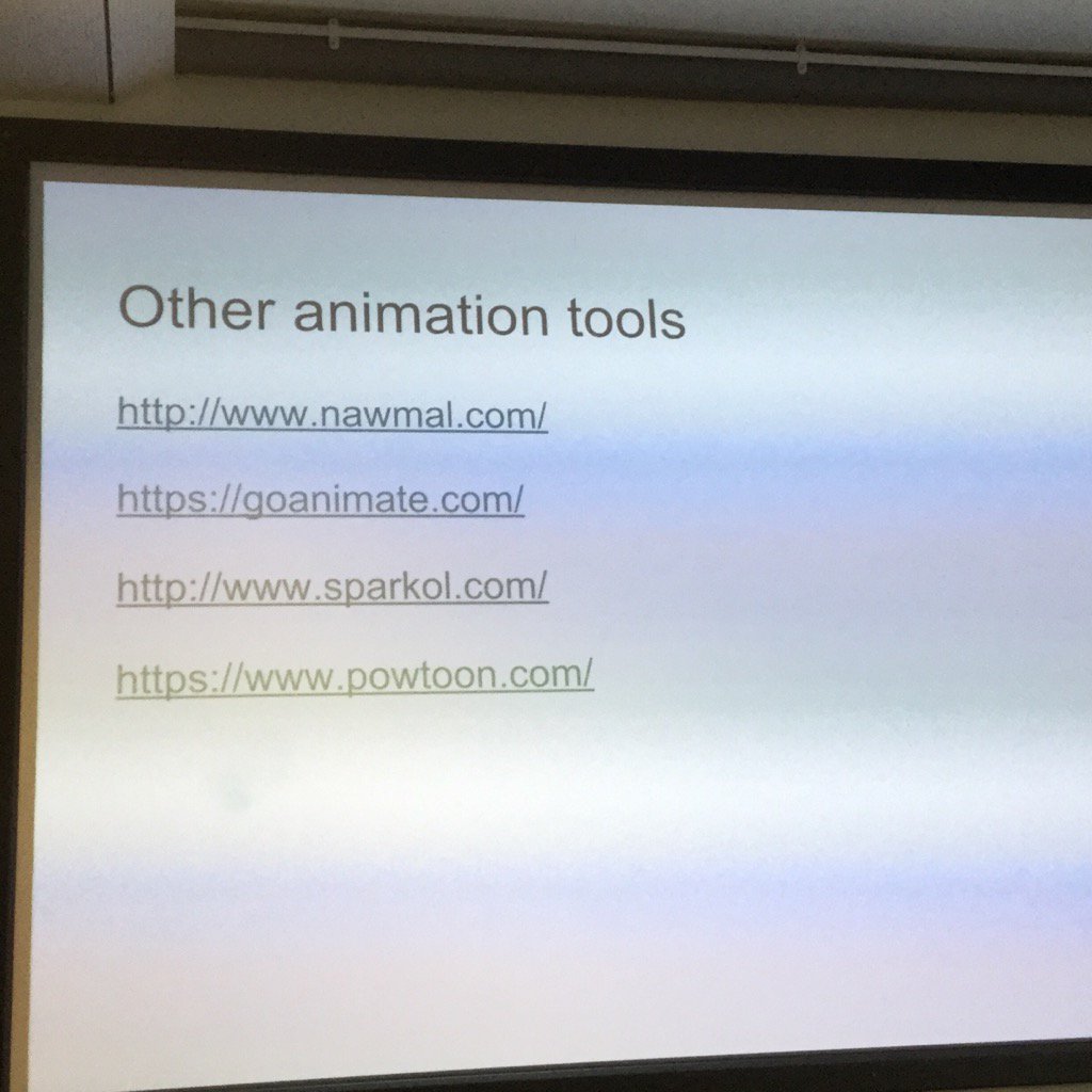 AlisonMcNab's tweet photo. #mmitdigi Other animation tools - often a freemium model https://t.co/UxrZnHEXgi