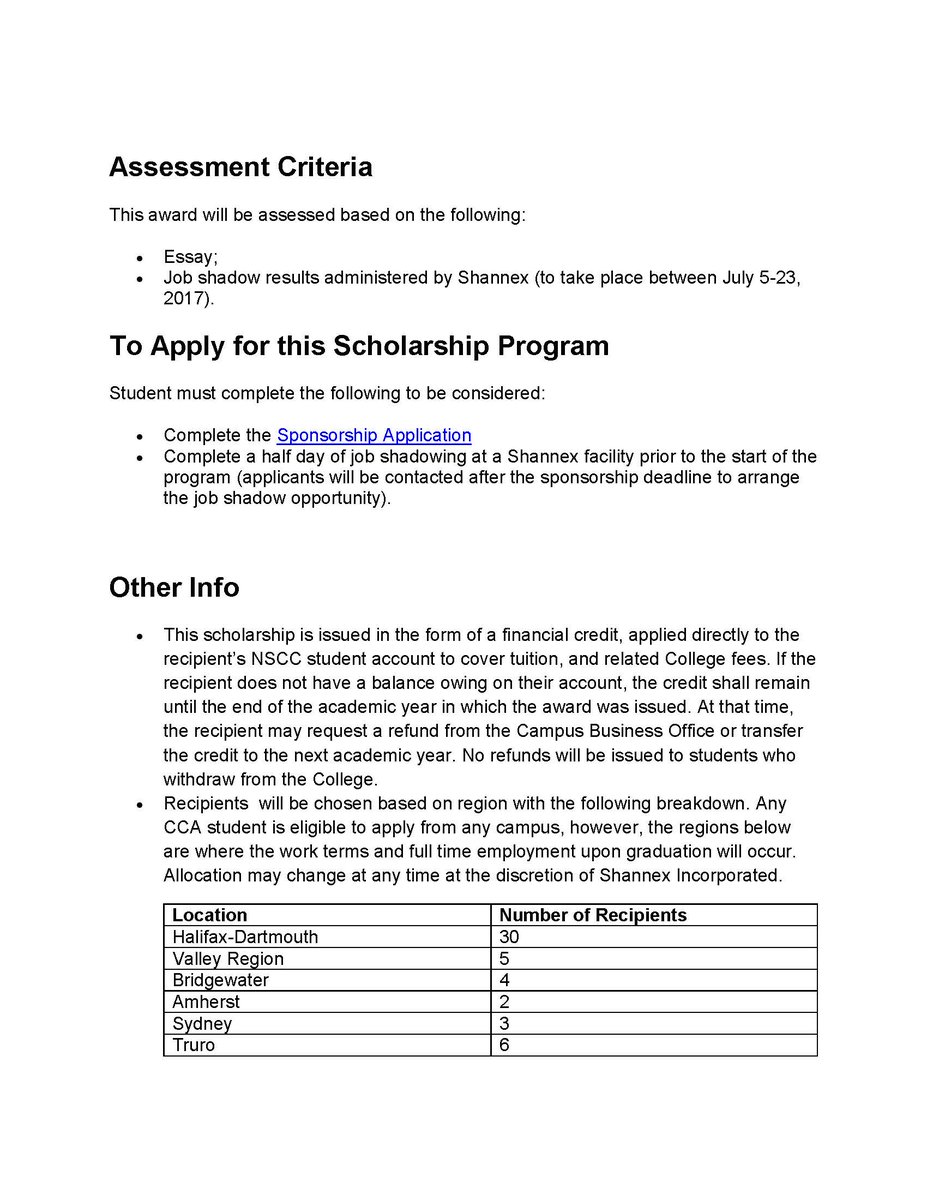 NSCCCumberland's tweet photo. Check out this great bursary opportunity for Continuing Care Assistants! Deadline July 4, 2017. APPLY TODAY at https://t.co/bwnaYEdmEa! https://t.co/yLlaz8GXCs