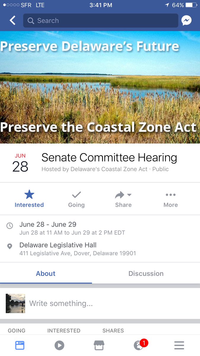 Join to preserve #Delaware coastal future