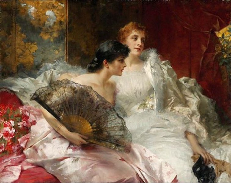 Amyperuana's tweet photo. @GaiaGaudenzi @Hakflak @overjas @BrindusaB1 @yebosfaye @Choco_Sandy1 @BPerrionni @556Juan @ceconomou56 @piotr408 @scastaldi9 @Papryka5 @SilvanaMarucci3 @arnabch01 @semicvet50 @BaroneZaza70 @Koksalakn @artmajcar @mariaireneali @TommasoIorio @_Vivi2013 @TizianaRomano7 @Biagio960 @agustin_gut @FrankCapitone @torillo59 @albertopetro2 @henrirouen @DuckLemon @ejlazar @DoriCreates @nieuwemarlean @Vella_Schiavo @VicoLudovico @josepcampo @emanuelaneri14 @MOCarballeira @ZaraTwain @Asamsakti @deOzAlice @dianadep1 @jannvisc @lagatta4739 @cmont4560 @maluisa_3 @monicasloves @HandojoWu @Dominiquepucini @NadiaZanelli1 @Fred Beautiful Gaia!🌹After the Ball by Conrad Kiesel (1846-1921) #Fan #ArteyArt #DonneInArte #Twitart #iloveart #ArtLovers https://t.co/AGL6JvIwEB
