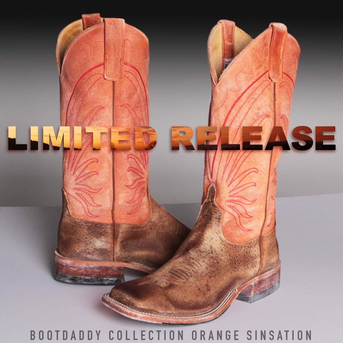 The_BootDaddy's tweet image. GET DOWN. New BootDaddy Collection with @andersonbean  Orange Sinsation #therealbootlife ow.ly/EJaT30cPWGO