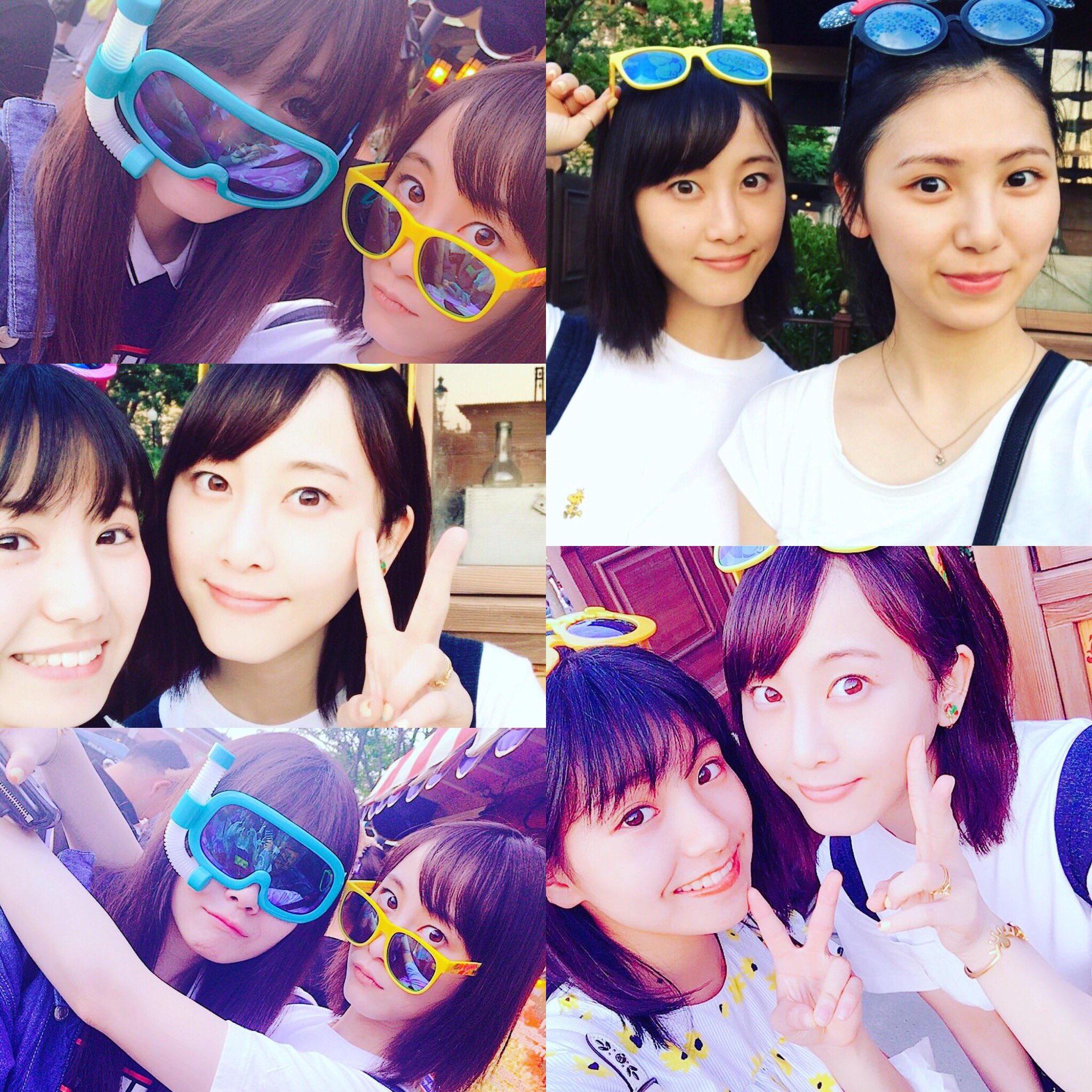 Nana 6月18日 日 珠理奈は沖縄で水着サプライズ撮影 玲奈ちゃんは先日のチームeメンバーとのディズニー写真を掲載 松井珠理奈 松井玲奈 T Co Ghnm4lb9oy Twitter
